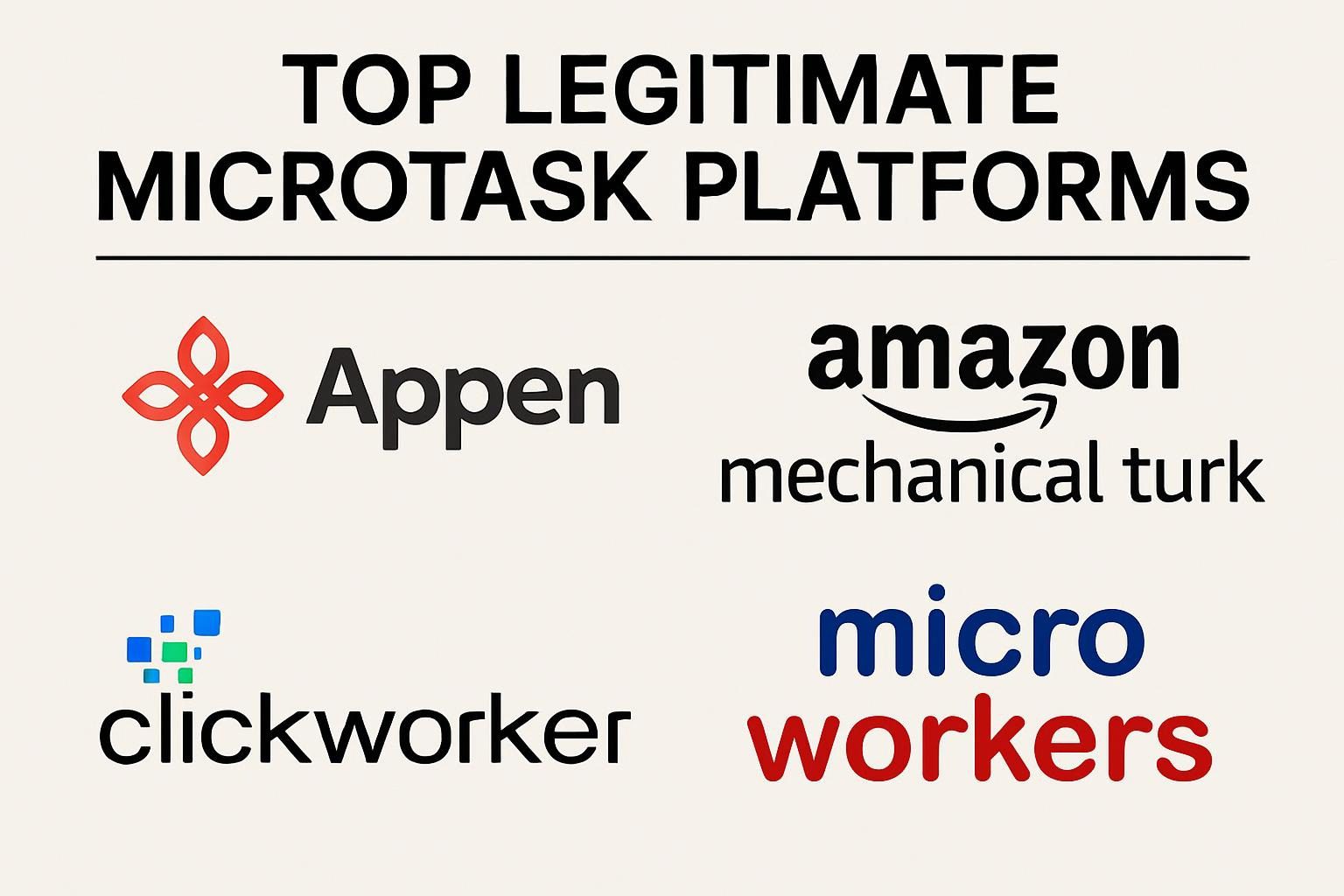 Top Legitimate Microtask Platforms