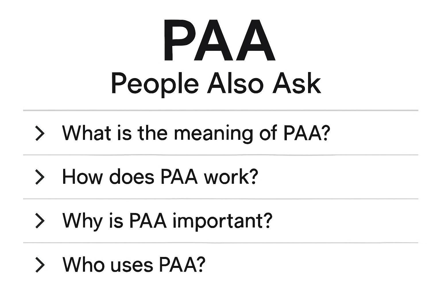 PAA