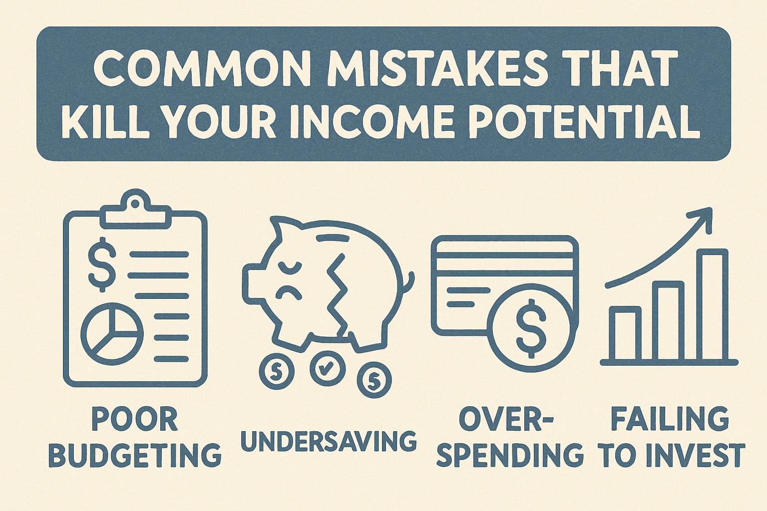 Common Mistakes That Kill Your Income Potential