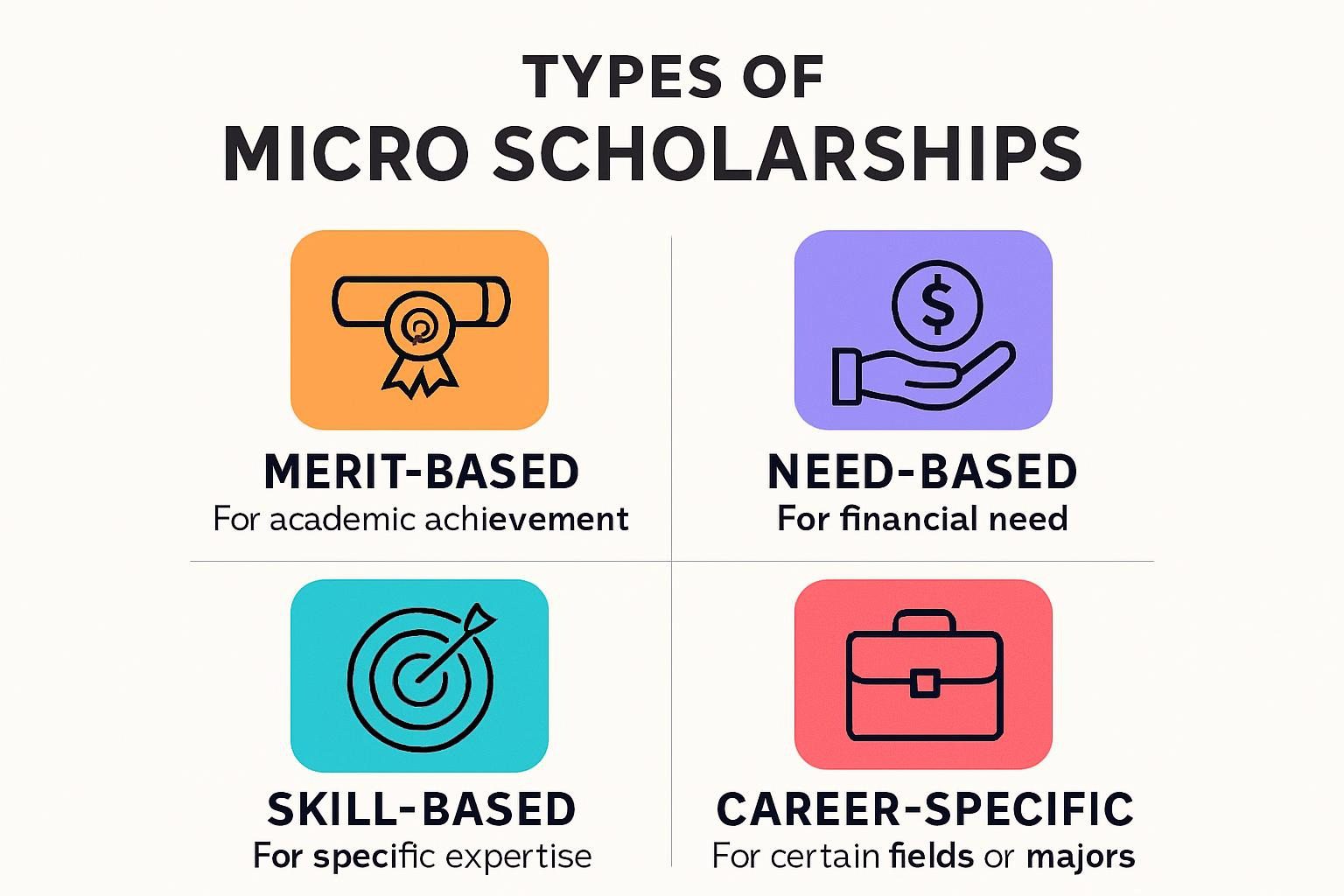 Types of Micro Scholarships