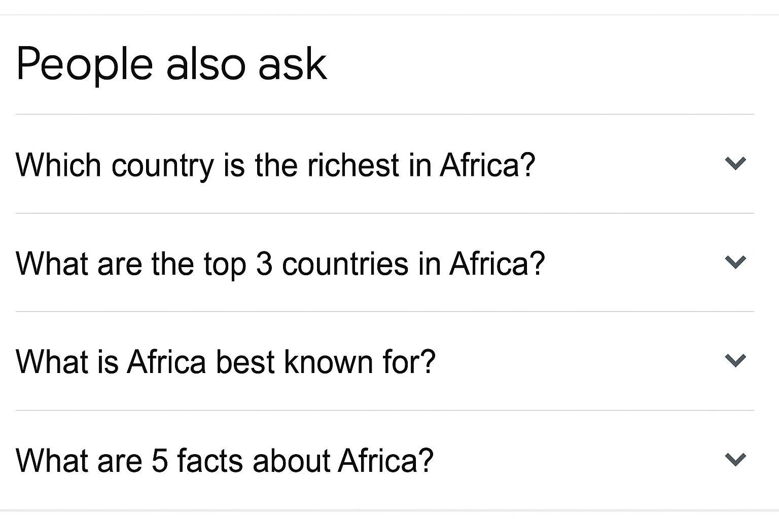 People Also Ask