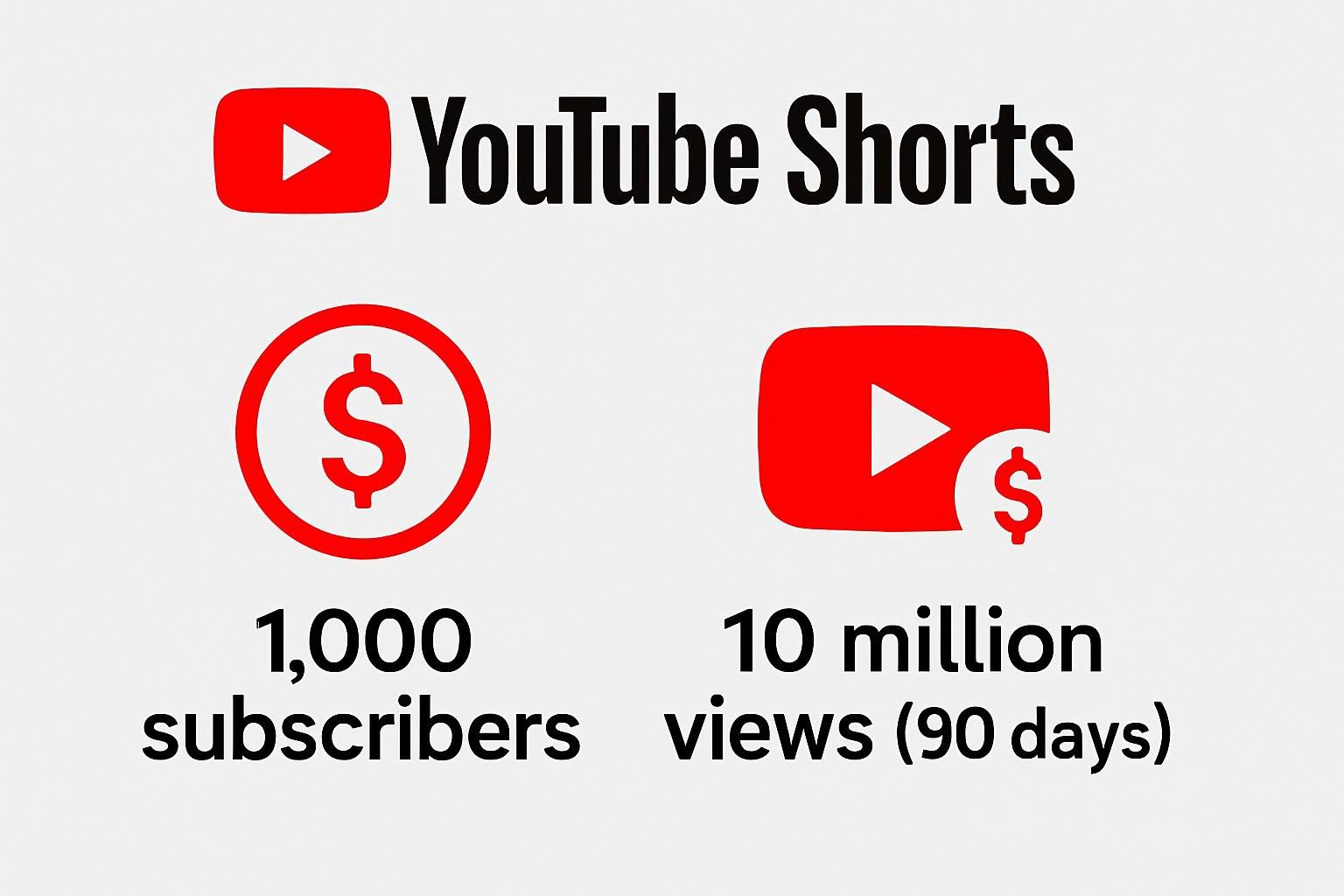 YouTube Shorts Monetization Requirements