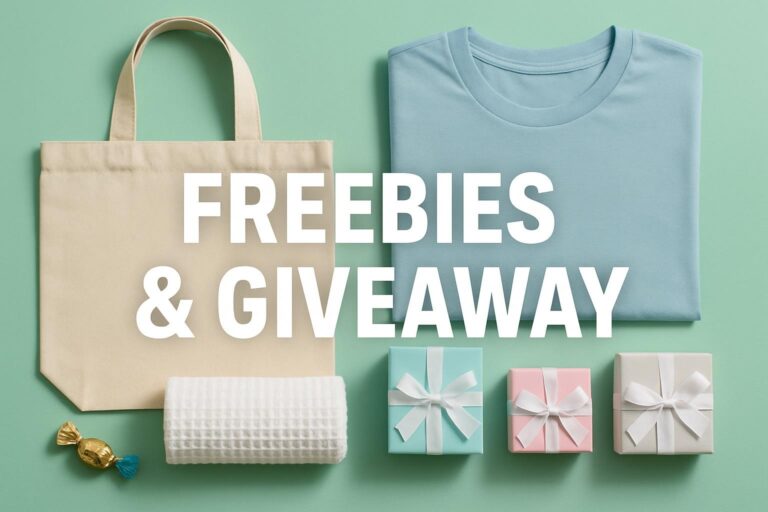 Freebies and Giveaway