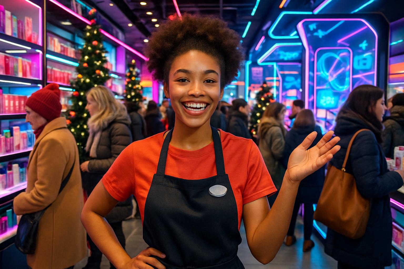 Seasonal sales associate 2025 thriving in a high-end retail environment