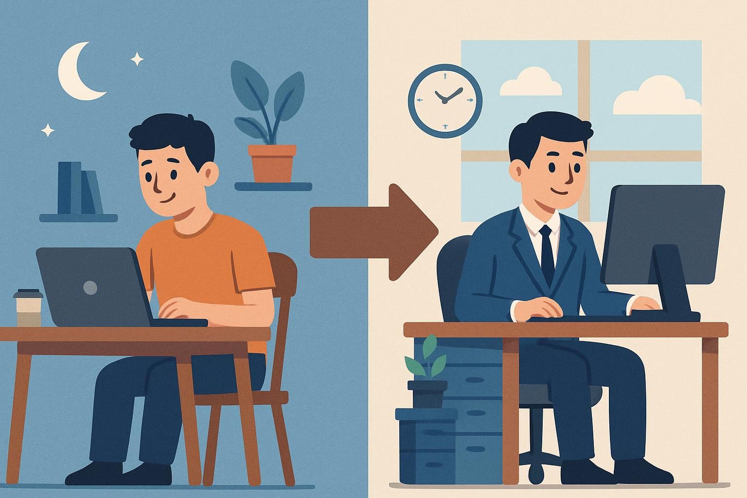 side hustle to full-time