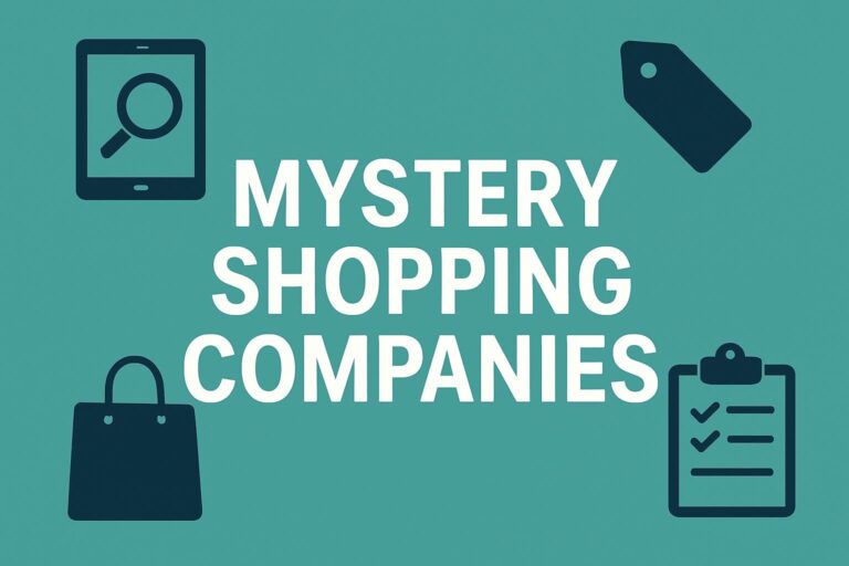 mystery shopping companies